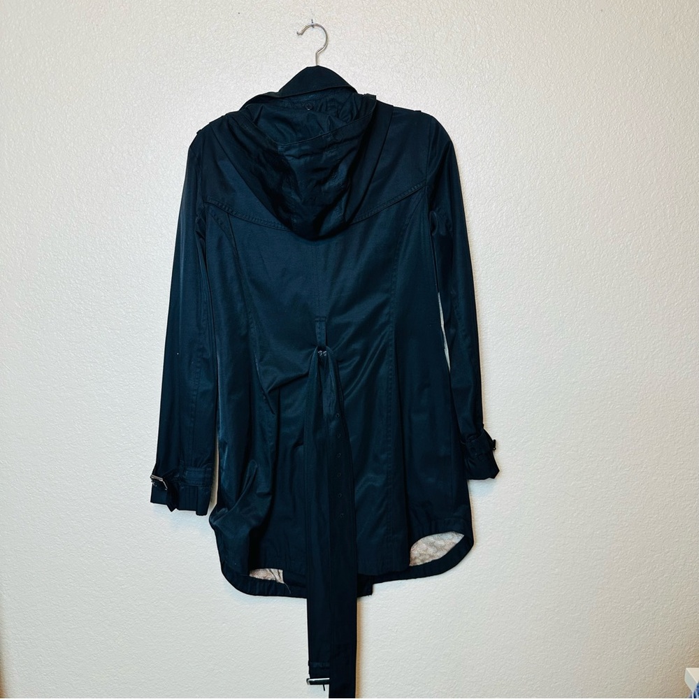 MICHAEL Michael Kors Women's Double-Breasted Belted Hooded Coat Size Medium - Picture 5 of 8